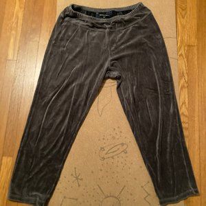 Gudrun Sjoden grey velour pants